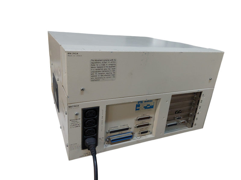 Vintage 1985 Matrox Laser Vision Console CX NR System Model: E-VDP-MSNI-S  =