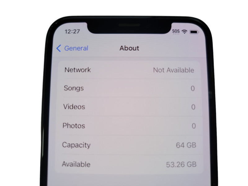 Apple iPhone X - 64GB - White [A1901] (