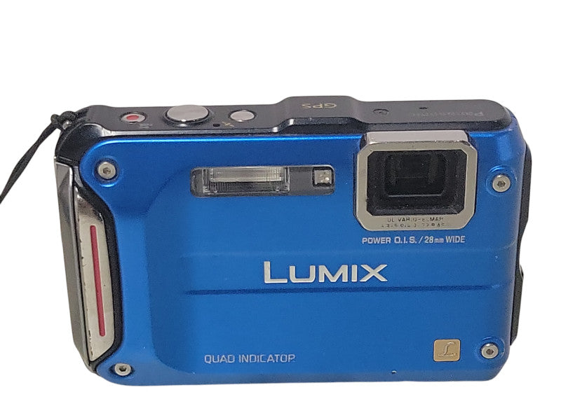 Panasonic Lumix DMC-TS4 12.1MP Waterproof Digital Camera, READ _