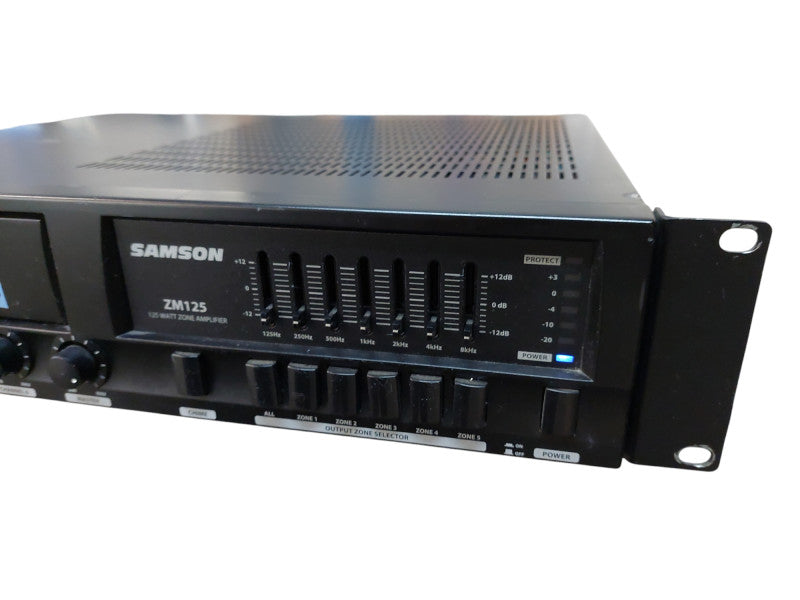 Samson 125 Watt Zone Amplifier Model: ZM125  =