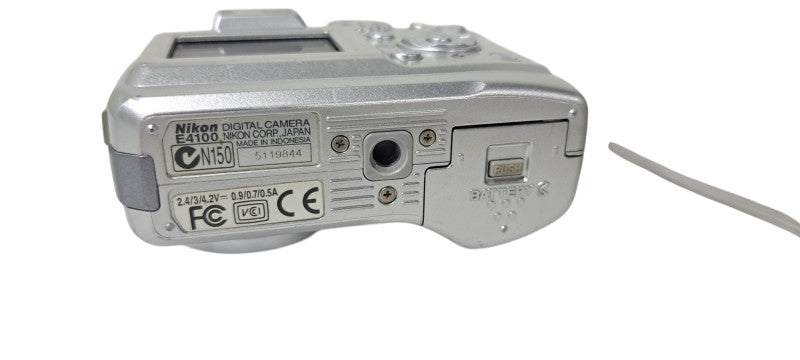 Nikon Coolpix E4100 Digital Camera 4.0MP 3x Optical Zoom Working