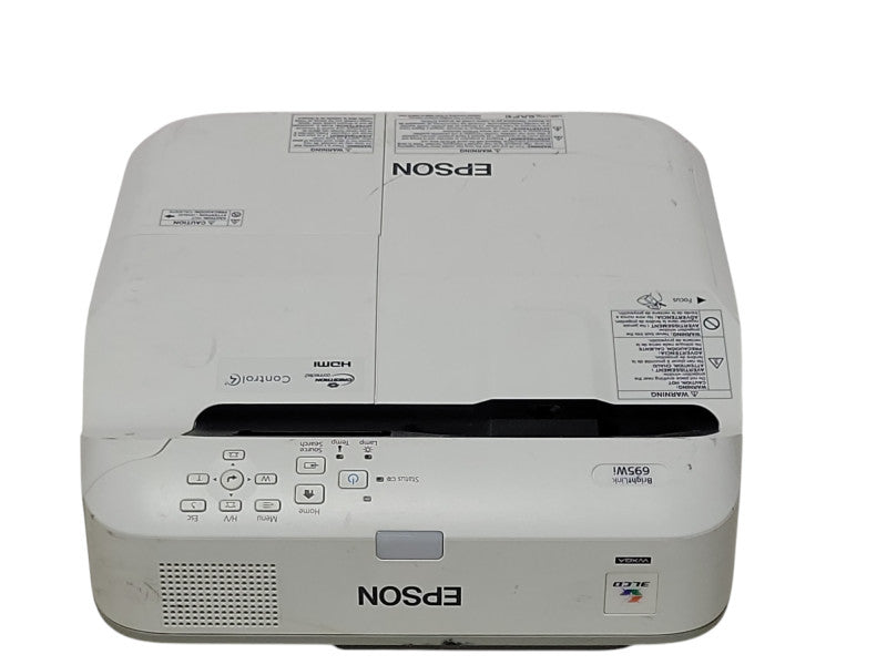 Epson BrightLink 695WI Ultra Short Throw Projector 357 Hrs -No Remote _