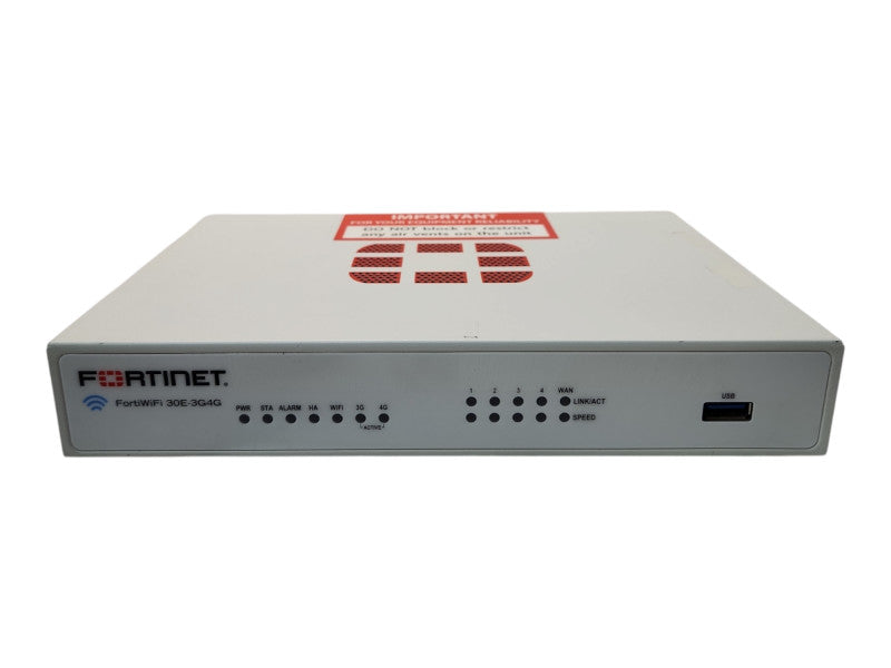 Fortinet FortiWifi 30E-3G4G Network Security Appliance, FWF-30E-3G4G-NAM
