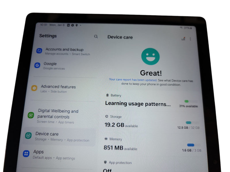 Samsung Galaxy Tab A8 - 32GB - Black [SM-X200] (*