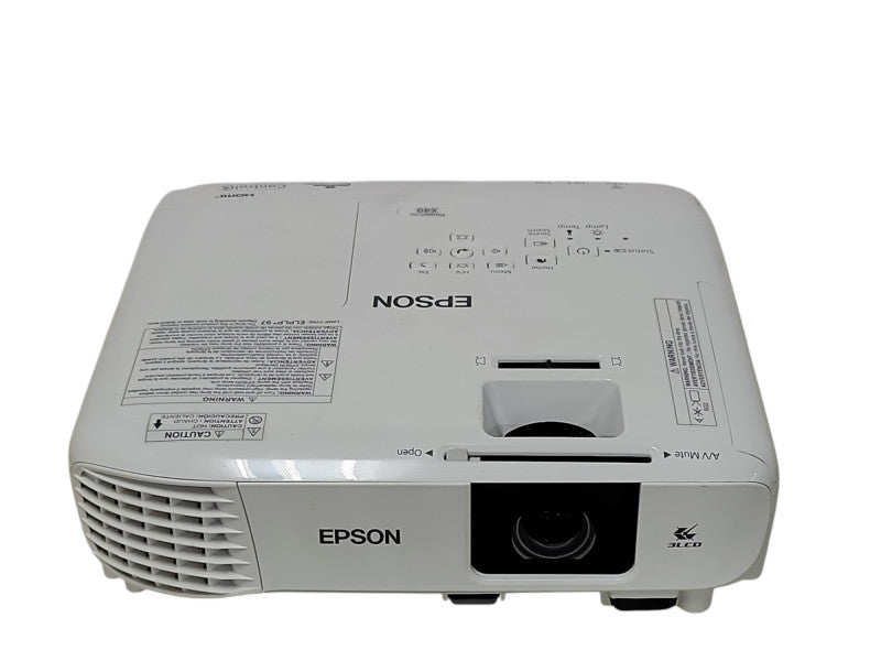 Epson Powerlite X49 H982A 3LCD 3500 Lumens Projector 1583 HRS, No Remote _