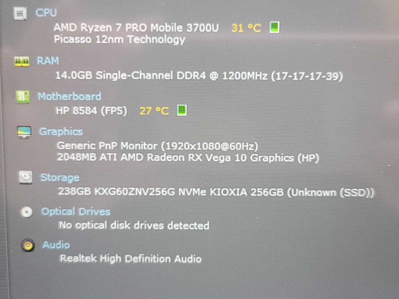 HP EliteBook 745 G6| Ryzen 7 3700U| 16GB DDR4| RX Vega 10| 256GB SSD| TOUCH! Qβ Lap200