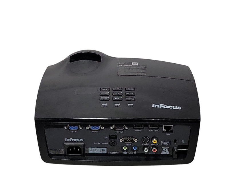 InFocus IN3138HDa DLP Projector HDMI, 893 Lamp Hours, No Remote _