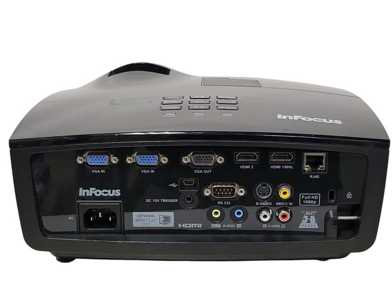 InFocus IN3138HDa DLP Projector HDMI, 893 Lamp Hours, No Remote _