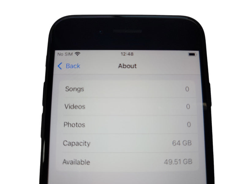 Apple iPhone SE 2 - 64GB - Space Gray [A2275] (