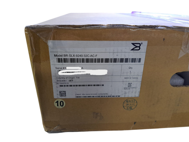 (New) Brocade BR-SLX-9240-32C-AC-F | 32-Port 100G QSFP28 40G QSFP+ Switch