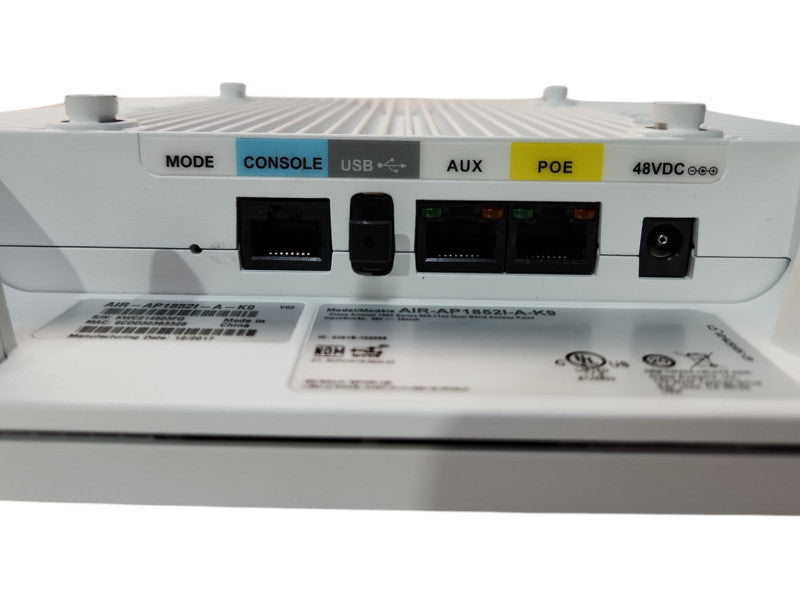 Cisco AIR-AP1852I-A-K9, Dual Band AC Wireless Access Point, Factory Reset