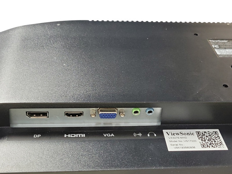 ViewSonic 1080p IPS Monitor VX3276-MHD 32" Thin-Bezel with HDMI, DP and VGA _