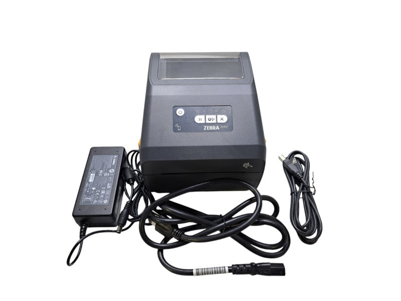 Zebra ZD421 Direct Thermal Label Printer ZD4A042-D01E00EZ | w/ Power Adapter