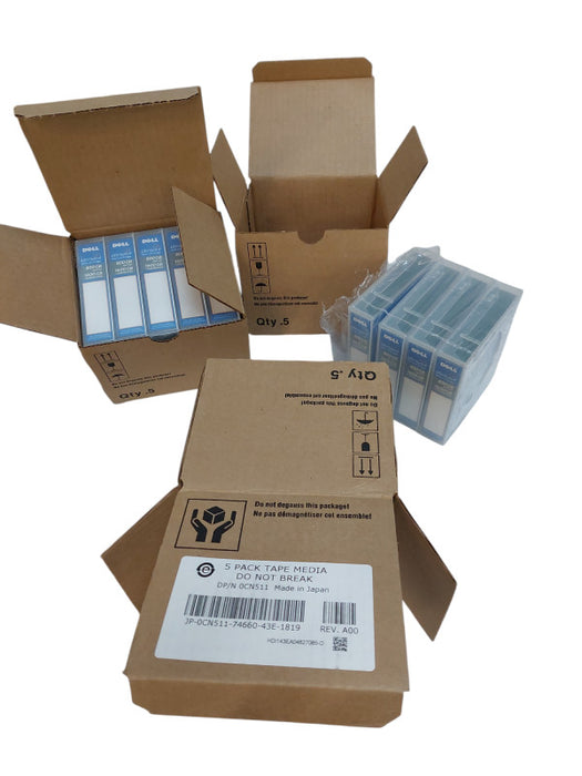 Bundle of 14 Dell LTO 4 Ultrium 4 Data Cartridges 800GB Native PN: OCN511 =