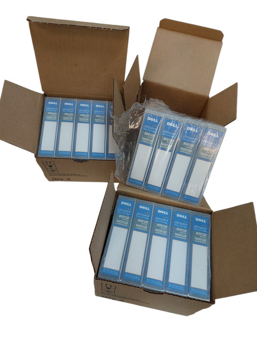 Bundle of 14 Dell LTO 4 Ultrium 4 Data Cartridges 800GB Native PN: OCN511 =
