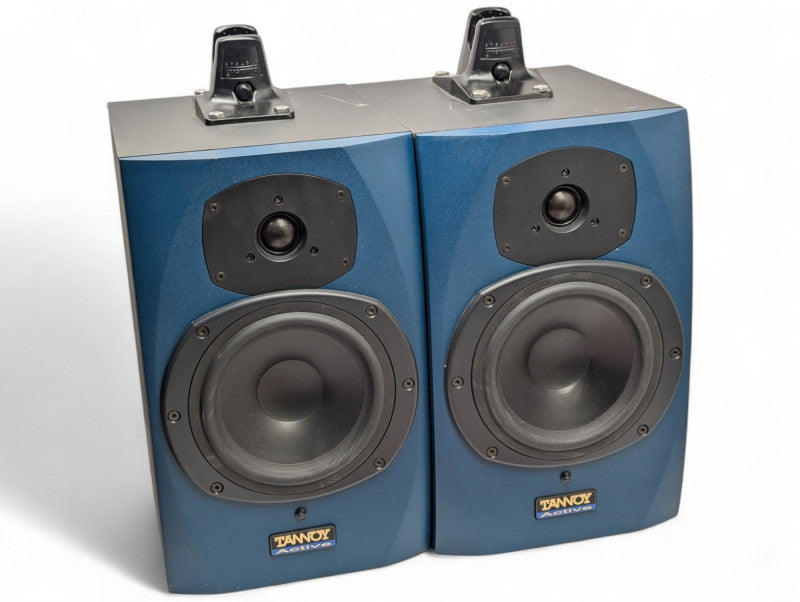 Pair of 2 TANNOY Studio Active Monitor Speakers Model Reveal Active 110v  -