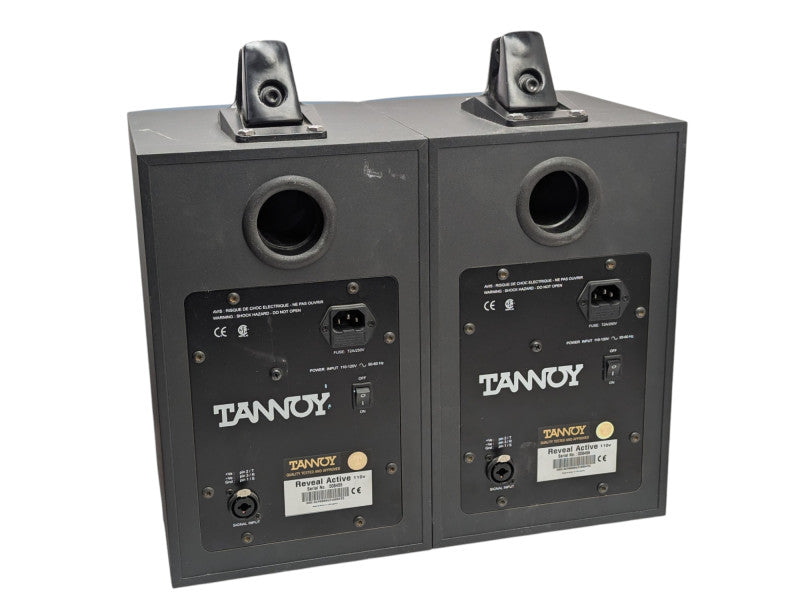Pair of 2 TANNOY Studio Active Monitor Speakers Model Reveal Active 110v  -