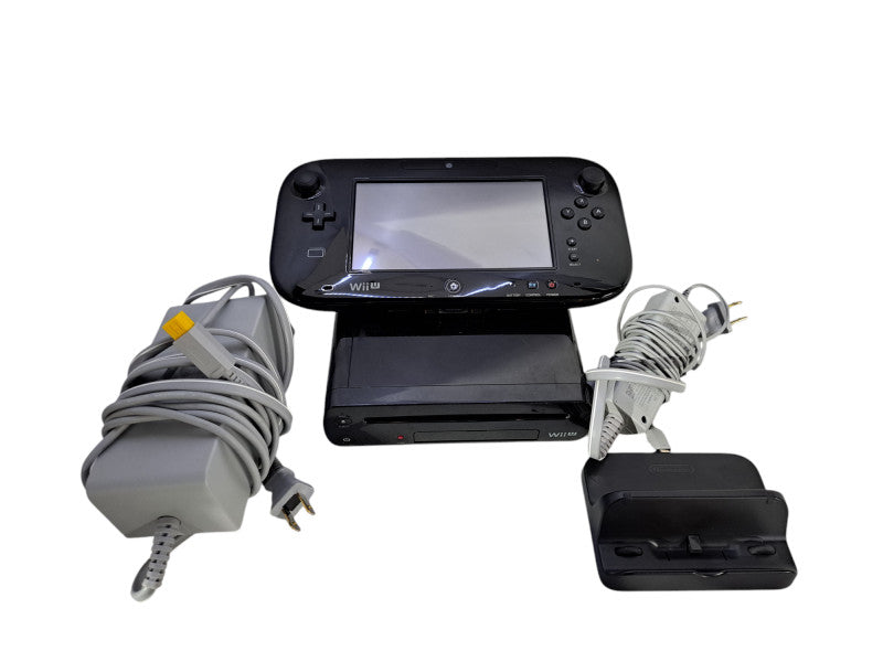 Nintendo Wii U Console 32GB WUP-101(02) w/ GamePad WUP-010(USA) & PWR Adapter