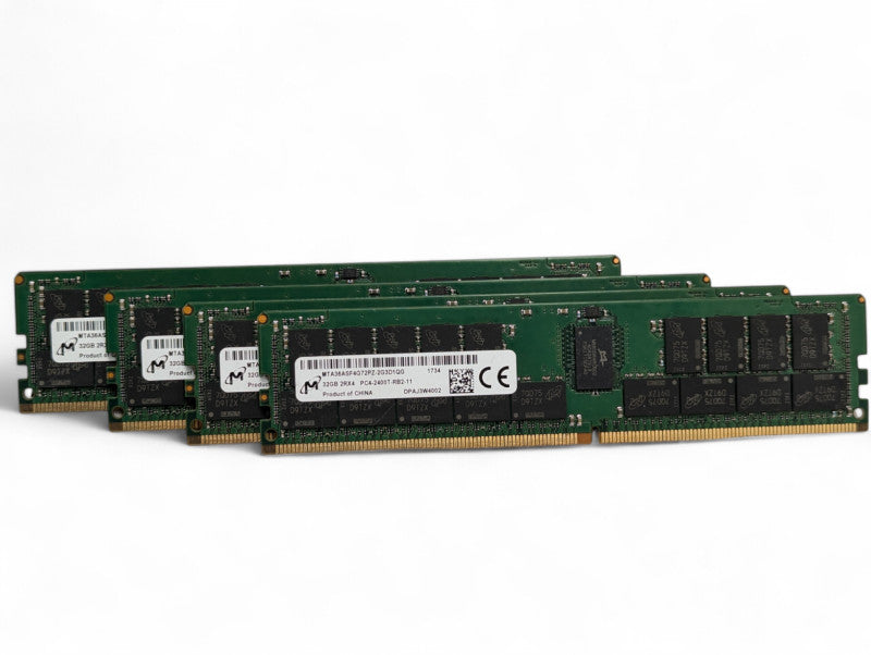 Kit of 128GB DDR4 Server \\ Workstation Registered ECC RAM 4x 32GB Sticks  -