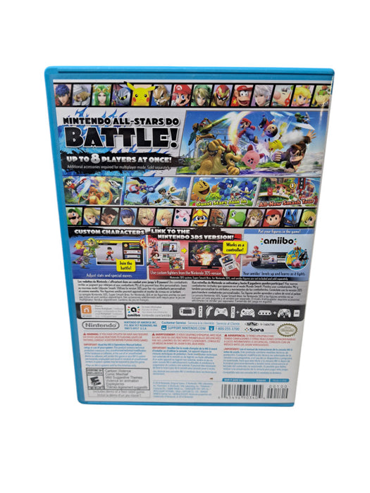 Super Smash Bros Nintendo Wii U (2014) (Disk & Case)