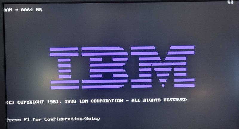 IBM Personal Computer 300GL Pentium II 350MHz 64MB RAM, No HDD, SEE _