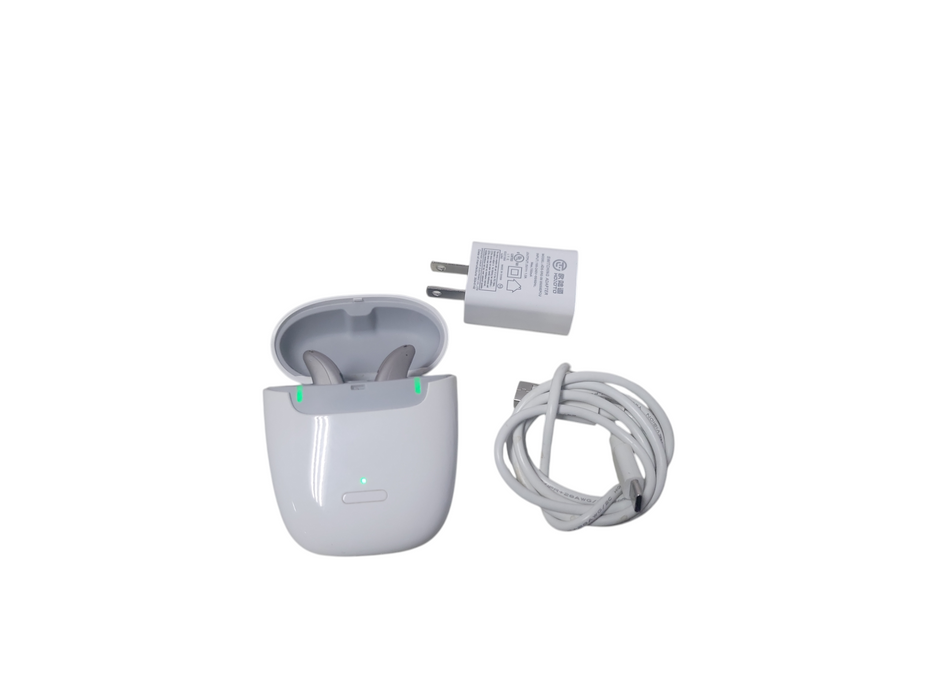 Signia pure C&G Hearing Aids with charging case, No Receiver Q_