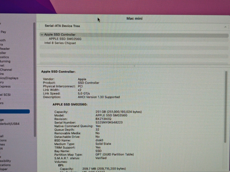 Upgraded Apple Mac Mini Late 2014 Intel Core i5-4278U @2.60Ghz 16GB RAM 256GB -