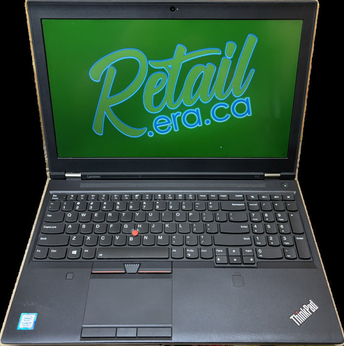 Lenovo ThinkPad P51 i7-7700HQ@2.8GHz  QUADRO M1200 4GB GPU 32GB RAM 512GB SSD  Lap200