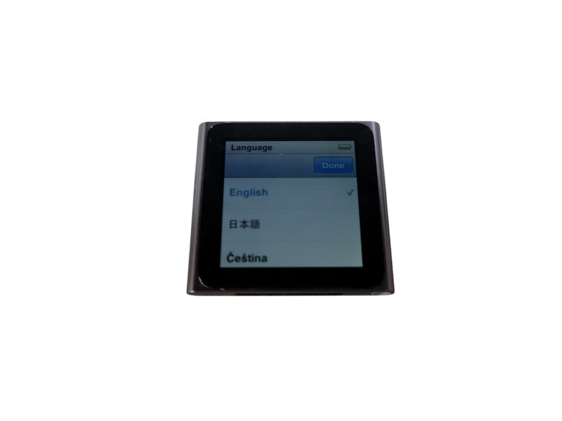 Apple iPod Nano 6th Gen - 8GB - Silver [A1366] (