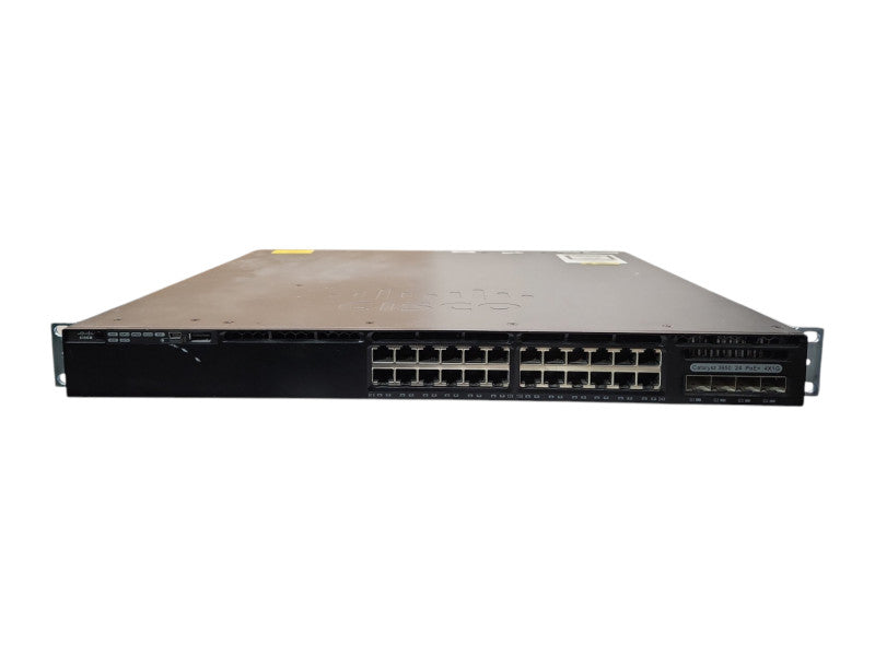 Cisco WS-C3650-24PS-S V05, 24-Port Gigabit PoE+, 4x SFP Switch, 640W PSU