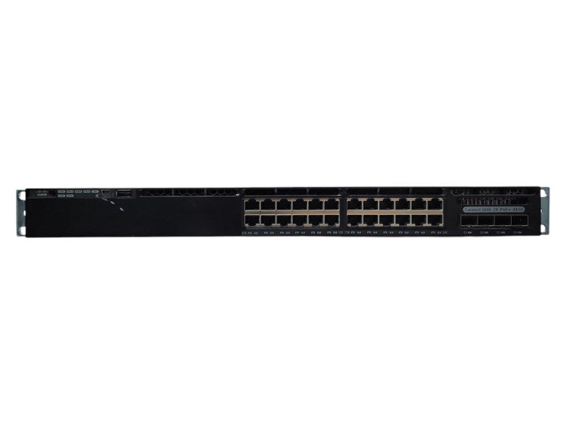 Cisco WS-C3650-24PS-S V05, 24-Port Gigabit PoE+, 4x SFP Switch, 640W PSU