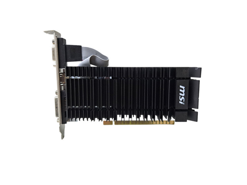 MSI NVIDIA GeForce GT 730 | 2GB DDR3 Silent Graphics Card | VGA DVI HDMI