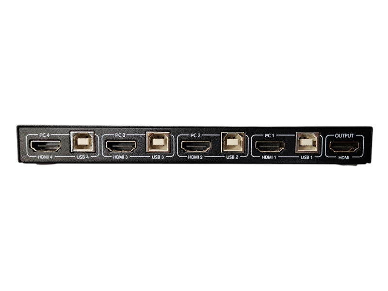 AIMOS AM-KVM401 4 Port HDMI KVM Switch 4 IN 1