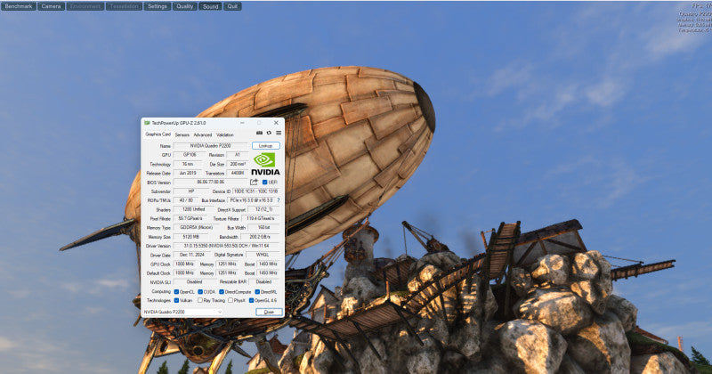 Nvidia Quadro P2200 5GB GDDR5X, Full Profile Graphic Card