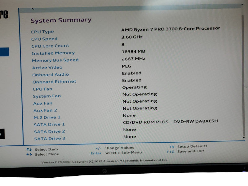 Lenovo ThinkCentre M75s-1 -AMD Ryzen 7 Pro 3700 8 Core 16GB RAM No HDD Q