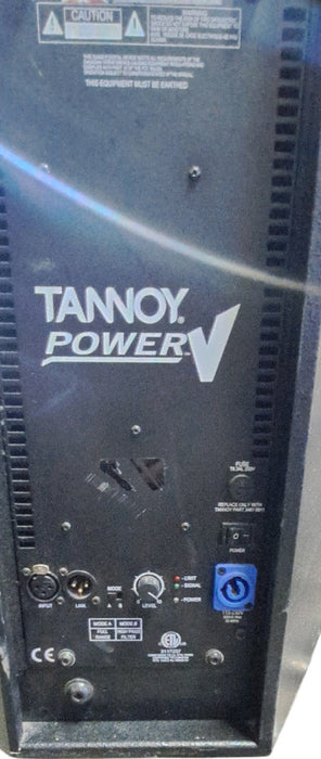 Pair of Tannoy PowerV  Powered Speakers 500V Max | For Parts Or Repair