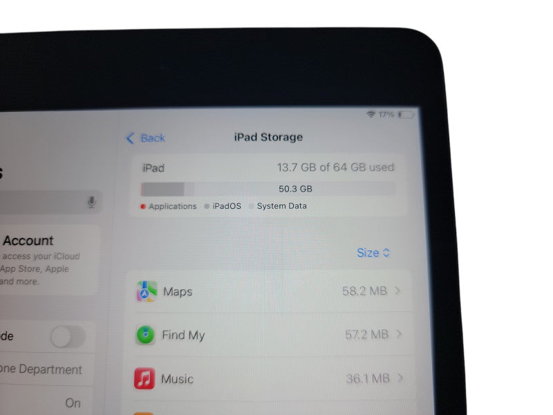 Apple iPad Mini 5th Gen - 64GB - Space Gray [A2126] (