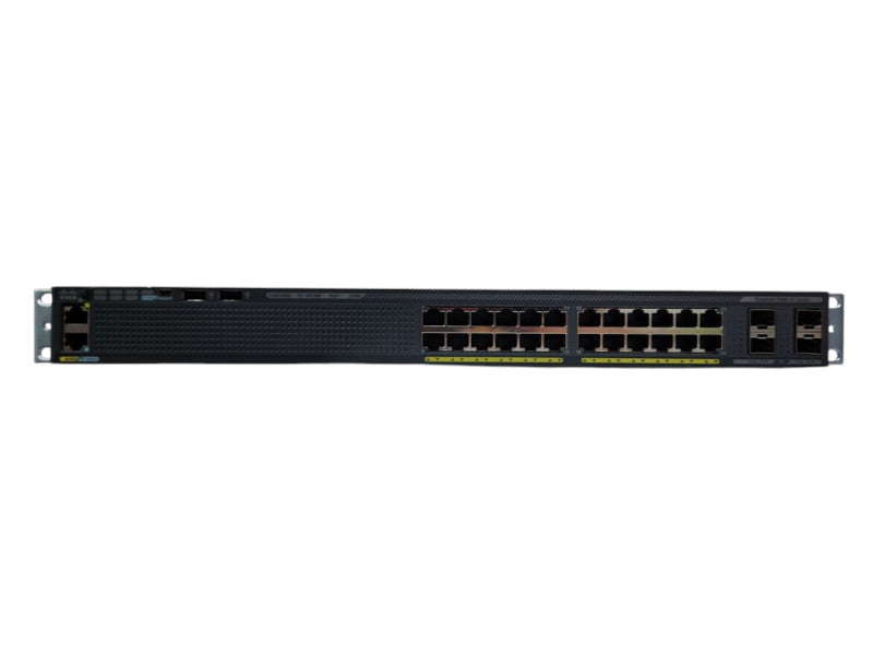 Cisco WS-C2960X-24PS-L V03, 24-Port Gigabit PoE Switch, 4xSFP