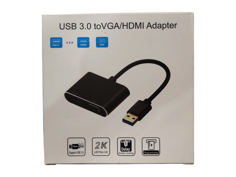 *NEW* USB 3.0 to VGA/HDMI Adapter