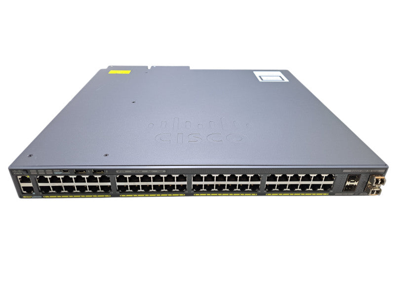 Cisco WS-C2960XR-48FPS-I V04 | 48-Port Gigabit PoE+ 740W Switch w/ 2x 1025WAC