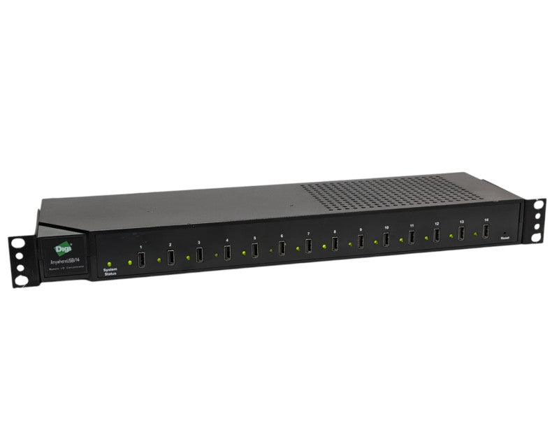 DIGI AnywhereUSB/14 G2 Gen2 AW-USB-14 50001681-01 LAN USB Hub  -