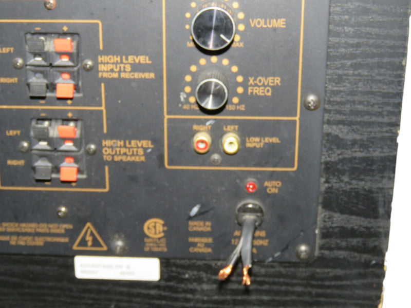 Nuance Advantage 5.1 Home Theatre Speaker Setup  Please READ  -