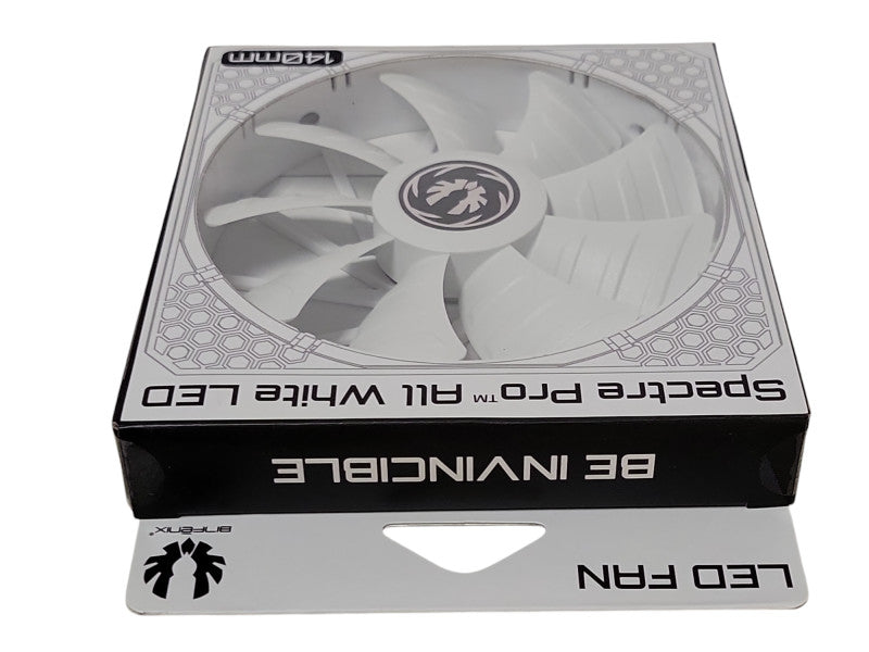 New spectre Pro all white LED 140mm BFF-WPRO-14025R-RP LED fan  Q_