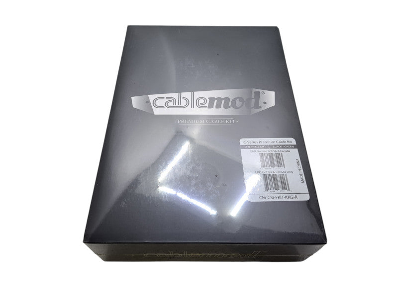 (New) CableMod PRO ModMesh C-Series AXi HXi & RM Cable Kit | Black/Green Q