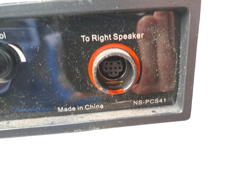 10" Tall Insignia Subwoofer With 2 Speakers Model NS-PCS41| SEE Pictures
