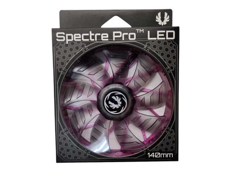 *NEW SEALED* BitFenix Spectre Pro 140mm LED Case Fan, BFF-LPRO-14025P-RP Q