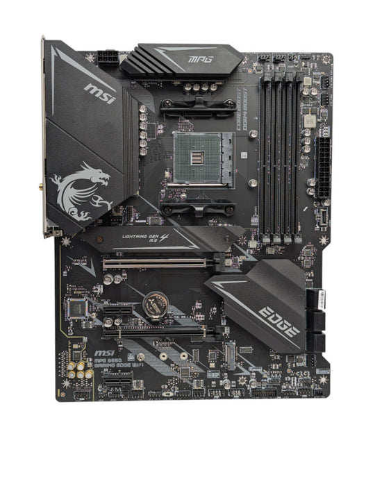 MSI MPG B550 Gaming Edge WIFI AMD Motherboard Socket AM4 Please READ  -
