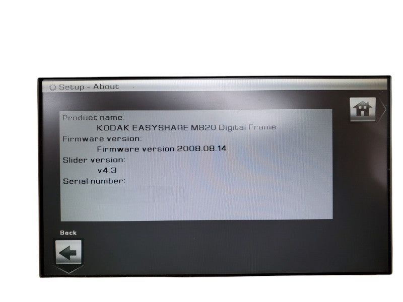 Kodak EasyShare M820 Digital Frame