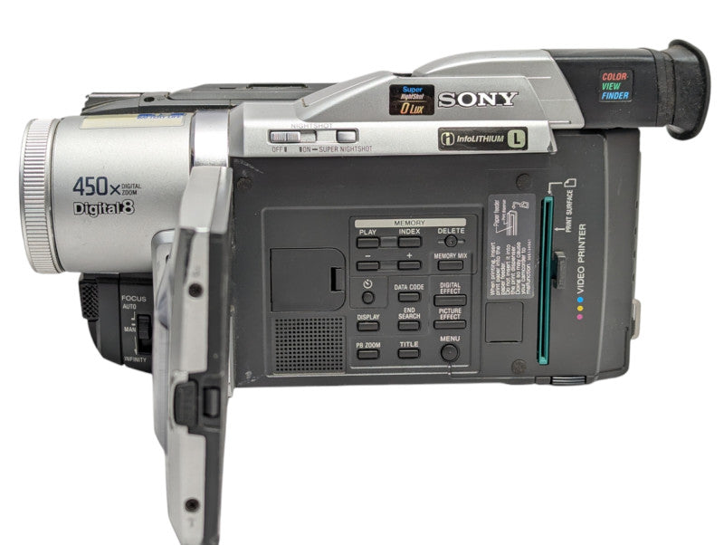 Sony DCR-TRV820 NTSC Digital Handycam Camcorder with printer Please READ  -