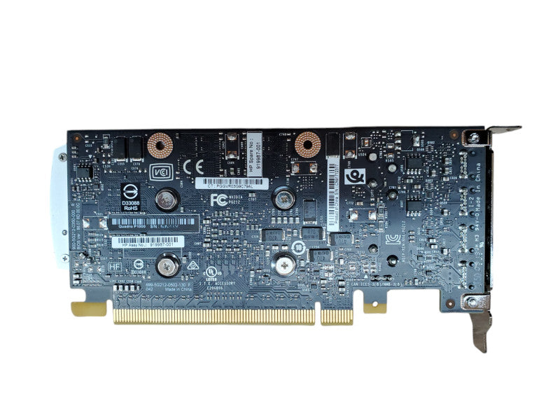 NVIDIA Quadro P1000 | 4 GB GDDR5 Low Profile Graphics Card | 4x MiniDP